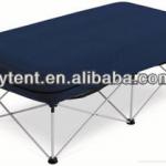 2013 new style single steel inflatable bed folding camping bed bench bed