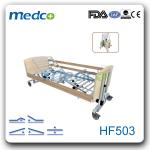 HF503 Electric folding adjustable nursing home care medical bed