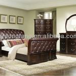 The latest design comfortable wooden bedroom furniture (BS-5169)-BS-5169