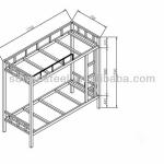 twin queen metal bunk beds