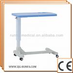 SJ-BST003 Blue plastic overbed moveable table