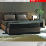 Luxurious Bedroom Set Furniture ( Hand woven by wicker,hyacinth &amp; wooden frame )