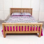 oak wood bed