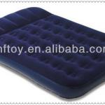 2013 HOT sales inflatable flocking PVC air folding bed