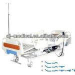 AJ001 3 Optional Functions Matched with I.V. Pole Folding ICU Bed for Critically ill Patients Hospital Furniture-AJ001