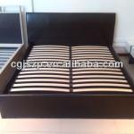 Hot sale leather bed with storage