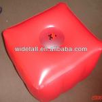 pvc inflatable sitting cube chair/ beautiful bed/inflatable furniture-