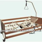 adjustable healthcare bed with wood ends-TH carebed