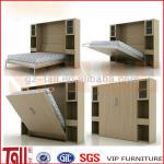 Cupboard wall unit for flat wall bed murphy bed TA-K01