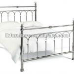Elegant metal bed for gentleman and his woman