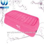 Lovely Pink Fence Kid&#39;s Inflatable Single Bed Air-WD02-204