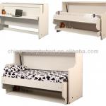 modern transformable murphy bed wall bed with desk B09FB