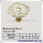 decorative handles for furniture,white flower wardrobe furniture handles supplier made in China