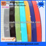high glossy edge banding/solid color edge band tape