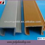 various color of PVC/ ABS u type profiles for decoration