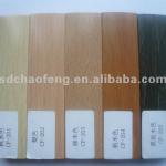 PVC cupboard door in wooden color-P-105