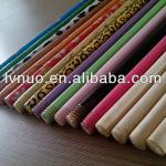 Beautiful PVC coated wooden mop stick