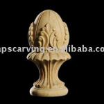 wood finials,wood curtain rod finial,wood carved finials-