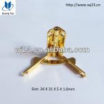 HG13001 Hot China products Gold hinge Wooden box hinges