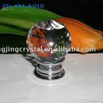 Crystal cut faces furniture knobs from China factory RICH in design/color/size/OEM