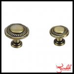 Zinc alloy antique brass kitchen wooden cabinet knobs and handles 21-7725