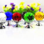 Crystal knobs for furniture