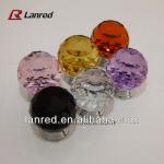 Diamond Crystal Glass Pull Handle Cabinet Furniture Door Knob-CR131130-13