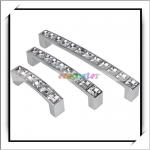 4.2 Inch Postmodern Europe Style Furniture Rhinestone Crystal Door Handle