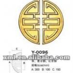 2013 Chinese design decorative brass door handle-Y-0096