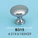 cupboard knobs with chrome/gold finish