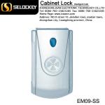 M1 card locker lock, electronic cabinet lock,voltage6V, set single card or dual cards to unlock-RFID/EM09
