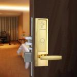 hotel lock electronic door lock intelligent cabinet lock with Low-voltage alarm