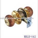 cylindrical door knob lock