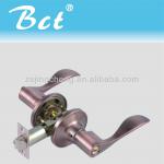 Strong zinc alloy tubular lever lock