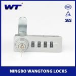 9507 cabinet combination lock with 4 dials and master key