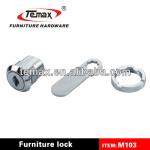 Cabinet Furniture Zinc Alloy Drawer Lock-M103