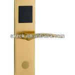 popular pure copper hotel door lock, hotel card lock system