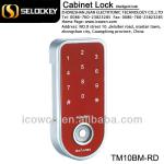 TM (RFID) 10BM electric password keypad cabinet locks for gym and spa rooms, schools