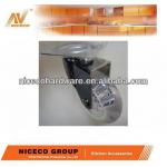 hot sale transparent caster ( 03.01.006 ) 2013 new products plate type-Furniture transparent caster wheel 03.01.006,03.01