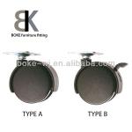Plate caster wheels for furniture cabinet-11000