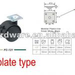 Furniture small caster wheel-FC-111