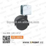 Topcent high quality nylon cast iron castor wheels