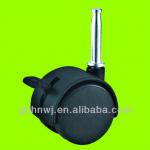 Long stem furniture Nylon casters wheel with brake for office chair (FC14A)