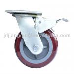 Industrial Heavy-duty Universal Caster, Made of ABS and PU