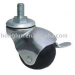 2 inch rubber Ball wheel caster