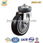 4-inch Shopping Cart PU Wheel Caster