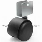50mm Ball shape twin wheel caster with U-Fitting