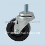 durable 3 inch swivel PU bolt castor wheel
