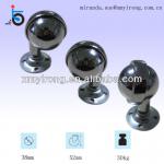 durable bright brassing chroming zinc alloy swivel ball casters