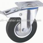 3&#39;&#39;-8&#39;&#39; Indutrial rubber caster swivel with brake